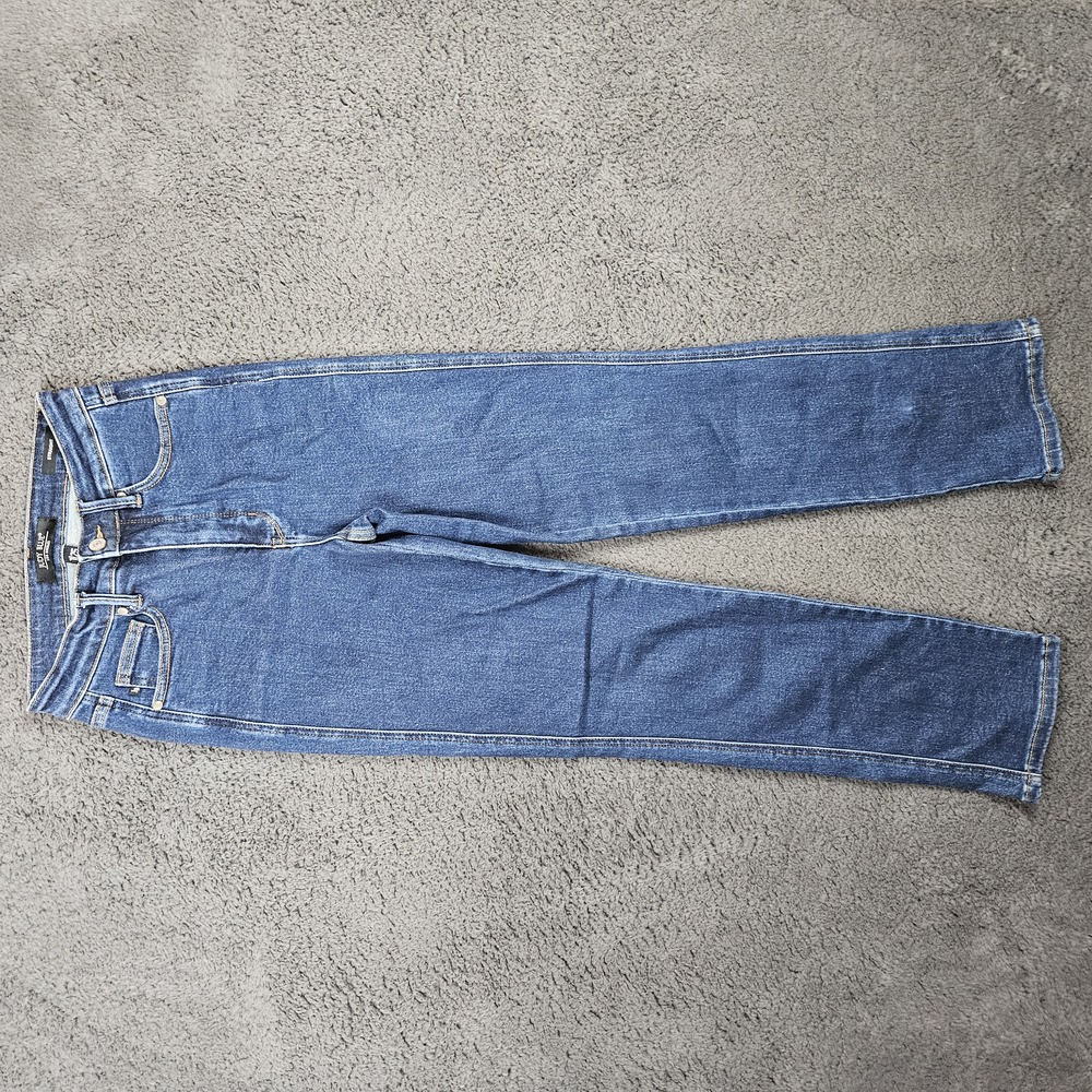 Judy Blue Jeans Womens 1/25 Blue Straight 5Pocket Classic Minimalist Modern